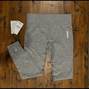 Gray Gymshark Cropped Leggings